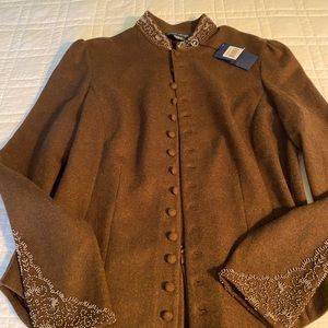 This is a great jacket/shirt with wonderful beading.